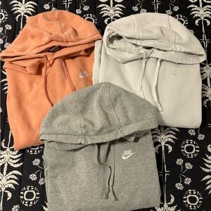 Bundle of 3 Nike Hooded Sweatshirts